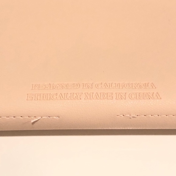 Glass Ladder & Co Megan Pink Portfolio Clutch New - Picture 8 of 16